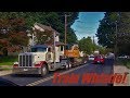 Trucks In Northampton - Peterbilt w/ Train Whistle!