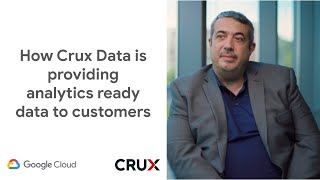 How Crux Data is providing analytics ready data to customers
