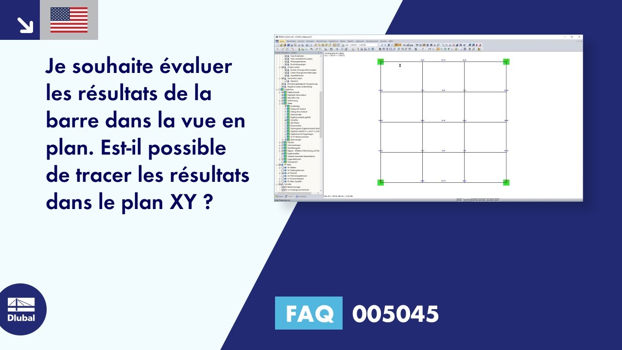 FAQ 005045 | Je souhaite évaluer les résultats de barre dans la vue de dessus. Est-il possible d&#39;obtenir les résultats ...