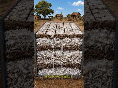 An Ancient Assembly-Line Chemical Plant: From Raw Saltpeter to Purification and Crystallization. ...
