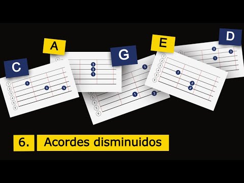 Curso CAGED Guitarra | Clase 6 | Acordes disminuidos
