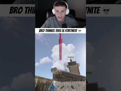 Buddy thinks this is Fortnite 💀 #rust #rustgame #rustconsole