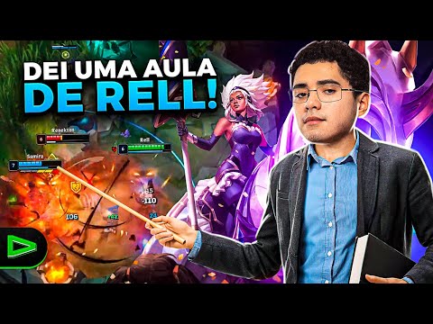 ENSINANDO PORQUE RELL É O SUP MAIS ROUBADO DO LOL!! LEAGUE OF LEGENDS