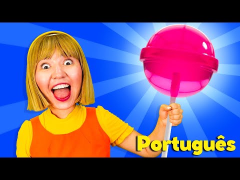 Música de Pirulito 🍭 Lollipop song | Canções Infantis Divertidas
