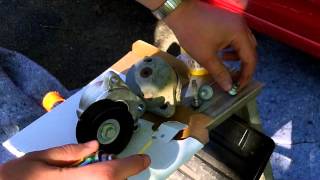 How to Replace the Serpentine Belt and Tensioner on a 2010 Ford Transit Connect XLT