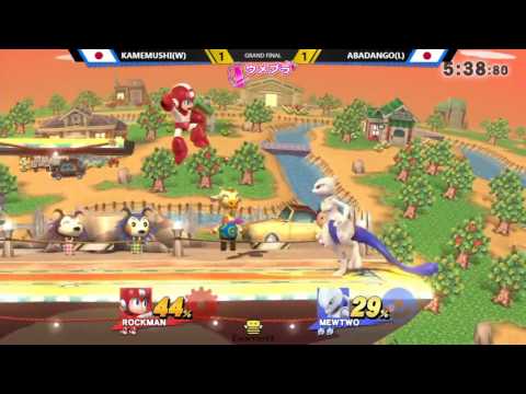 ウメブラ25 GF Kamemushi vs Abadango / UMEBURA25 スマブラWiiU 大会