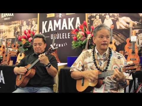 KAMAKA Ukulele NAMM 2017:  Herb Ohta Jr. & Bryan Tolentino