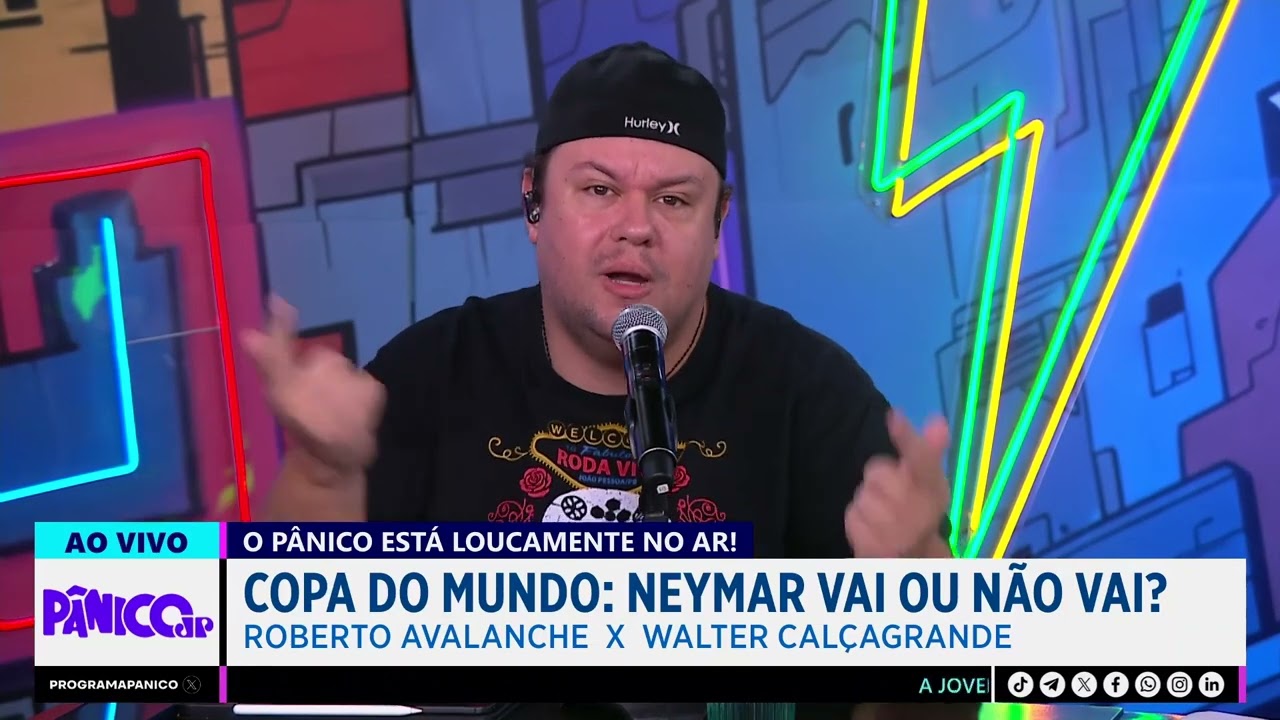 INSS, GUERRA DO IRÃ E SELEÇÃO: TEM CULPA NEYMAR SEMPRE? CASAGRANDE E AVALLONE DESCEM O PAU!
