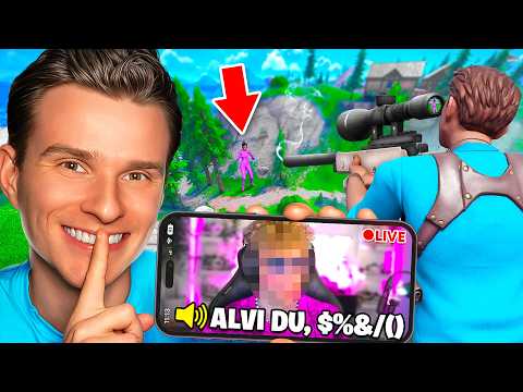 ICH STREAMSNIPE EINEN FREUND BIS ZUM BRUCH