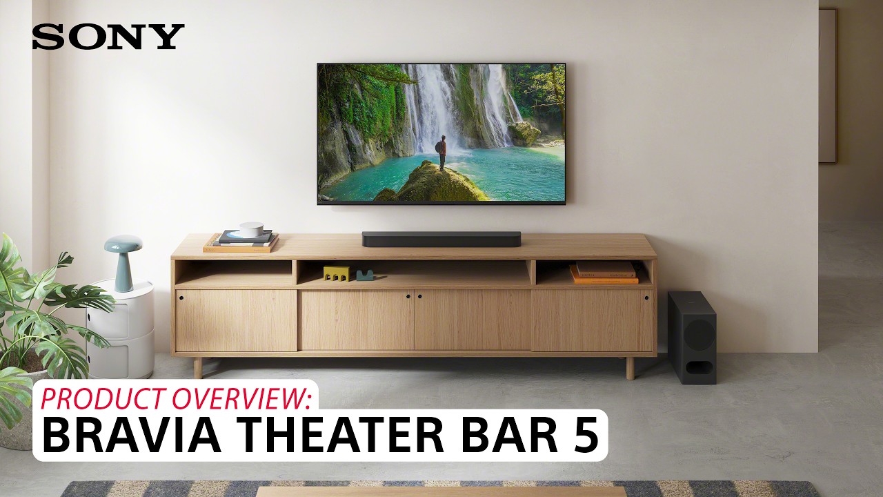 Sony BRAVIA Theater Bar 5, 3.1ch, with wireless subwoofer, Dolby