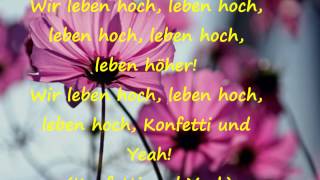 Konfetti und Yeah Music Video