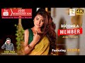Saree Fashion Shoot ARPITA In Stunning Yellow Net Saree 4K TRAILERS Brand Entertainment