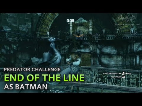 Batman: Arkham City - End of the Line [as Batman] - Predator Challenge