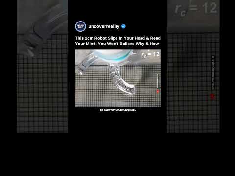 This Tentacle Robot Slips In Your Head & Read Your Mind. You Won't Believe Why & How #robot #shorts