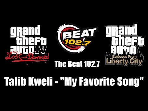 GTA IV: TLaD & GTA: EFLC - The Beat 102.7 | Talib Kweli - "My Favorite Song"