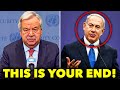 UN Chief Is Not backing Down! Embarrasses Israel Live In His Viral Speech!