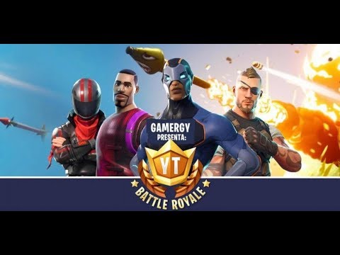TORNEO PRESENCIAL 100 YOUTUBERS #YTBattleRoyaleGY9 - Fortnite