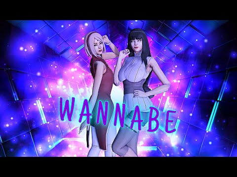 ITZY -WANNABE - Hinata & Sakura【MMD Naruto】