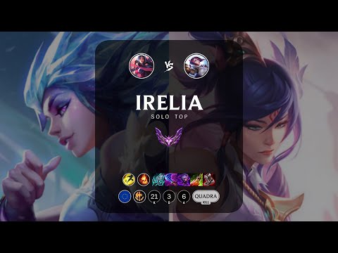 Irelia Top vs Fiora - EUW Master Patch 13.10