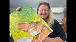 The Unicorn Continues... Join us on another Art Live!