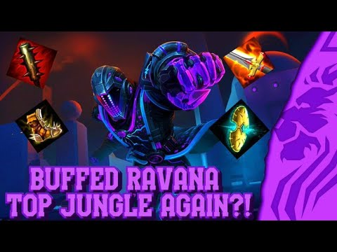 BUFFED RAVANA TOP JUNGLE AGAIN?! - SMITE