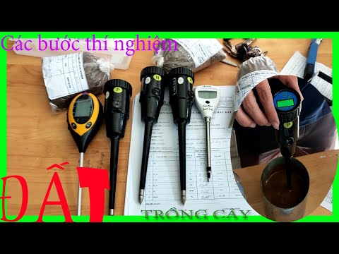 Test Soil for Planting Tree in Laboratory/ Các bước tiến thí nghiệm đất trồng cây