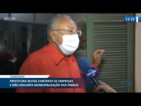 Prefeitura revisa contratos de empresas e não descarta municipalização dos í´nibus 19 02 2021