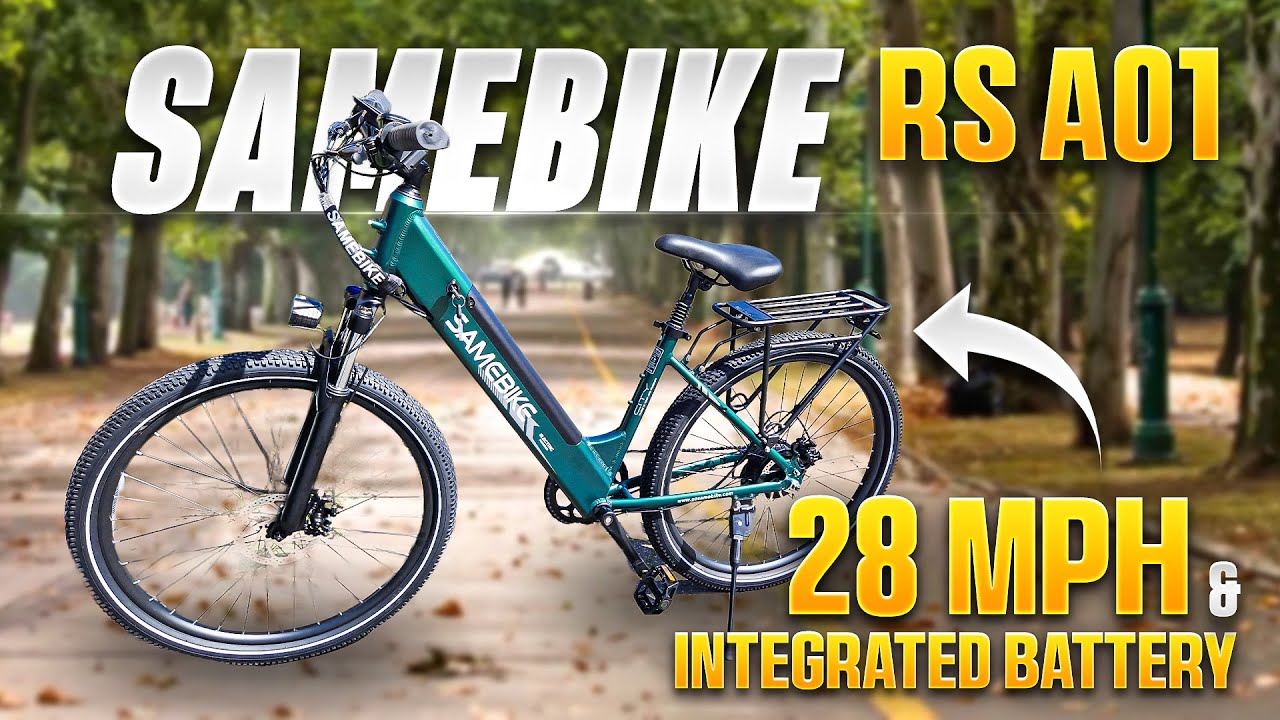 SAMEBIKE RS-A01 Pro review - urban e-bike best for commuting and urban riding