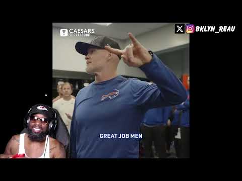 CHIEFS FAN REACTS T0! Bills Locker Room Celebration Win Over Panthers!