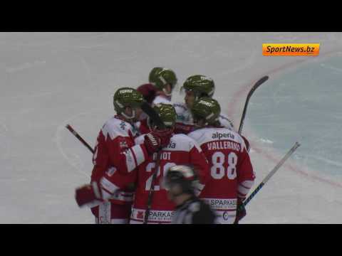 EBEL: HCB Südtirol Alperia - HC Innsbruck 8:5, 29.1.2017