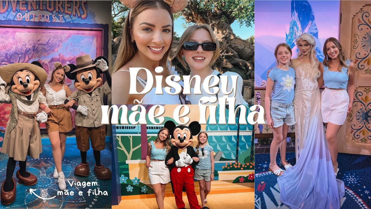 Último vlog Disney, choramos 😭 Viajei só com a minha filha para a Disney em setembro 😁