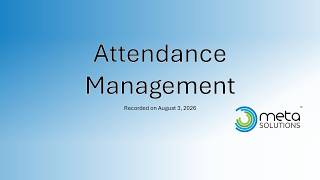 Attendance Management PowerHour