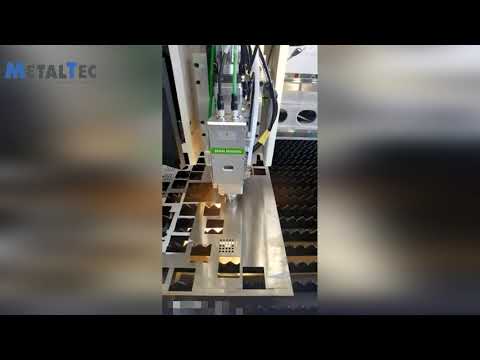 Оптоволоконный лазерный станок для резки металла MetalTec 1530 F (1500W), видео 7