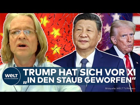 CHINA VS: USA: Trump schwach ‒ "Scharfe Schwert der seltenen Erden wird Xi nicht aus der Hand geben"