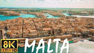 Malta in 8K - incredible island, cities, culture, tourism