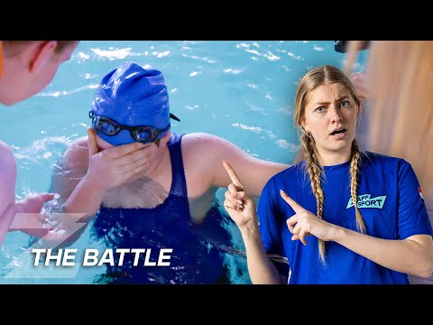 GAAT TEAM BLAUW KOPJE ONDER?!???? | The Battle Zwemmen | Zappsport