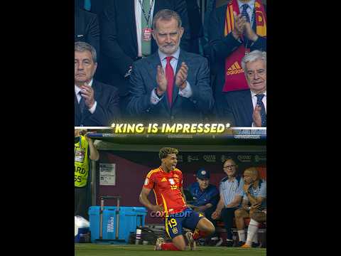 When 16 Year Old Yamal Shocked The King 🥶