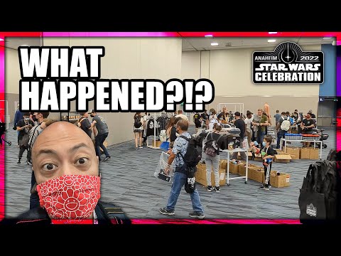 The Star Wars Celebration 2022 Store Is A Disappointing HOT MESS! - SWCA 2022