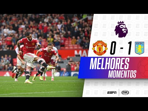 Gols e lances de Manchester United x Aston Villa