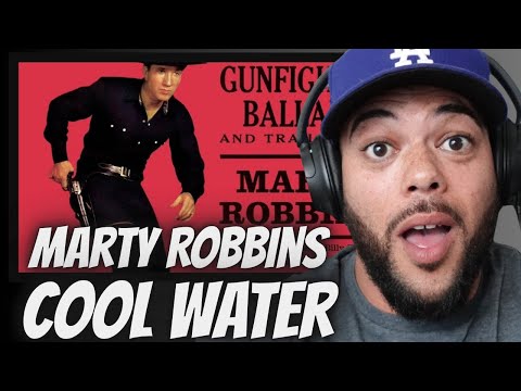 LOVE HIS VOICE!|  FIRST TIME HEARING Marty Robbins -  Cool Water REACTION