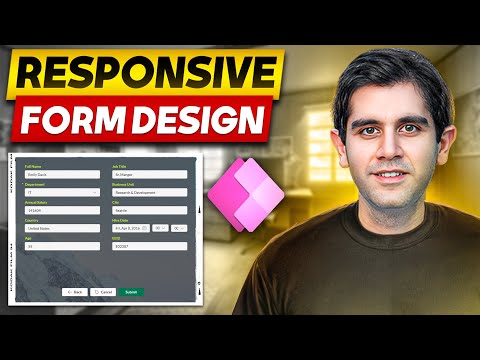 Responsive FORM Design in Power Apps - Step by Step Tutorial Responsive FORM Design in Power Apps - Step by Step Tutorial