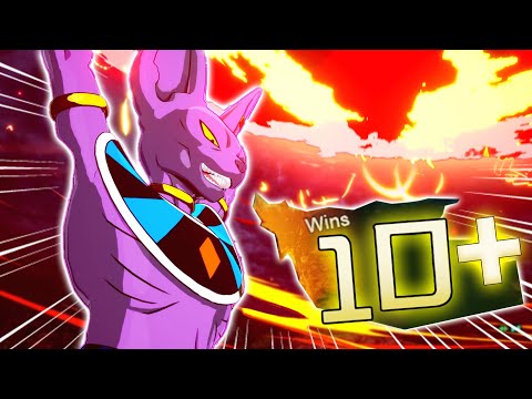 Beerus DESTROYS Ranked! Playing Until I LOSE! Dragon Ball Sparking Zero