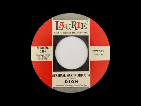 1968: Dion - Abraham, Martin and John - mono 45