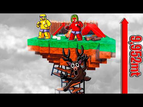 Building ADMIN SKY BASE in 99 Nights in the Forest🔦