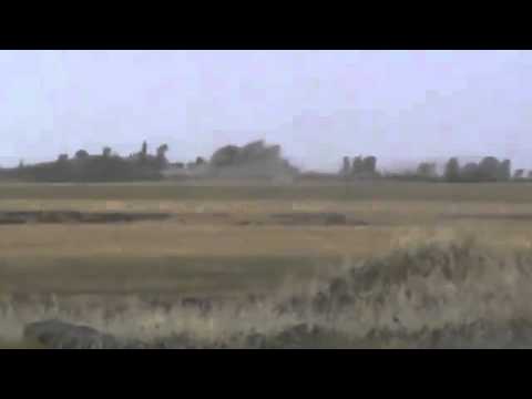 استهداف  قوات النظام من قبل لواء فلوجة حوران في الكتيبة المهجورة في محافظة درعا