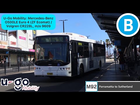U-Go Mobility: Mercedes-Benz O500LE Euro 4 (ZF Ecomat) / Volgren CR228L, m/o 9609