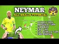 Neymar Jr All Skills Tutorial In eFootball 2024 Mobile