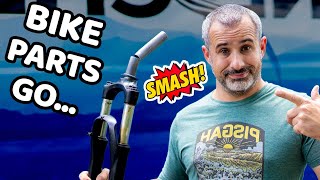 How Engineers TEST Mountain Bike Parts in a Real R&D Lab!