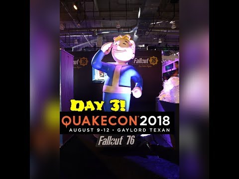 QUAKECON 2018 DAY 3 | SPIKE VLOGS