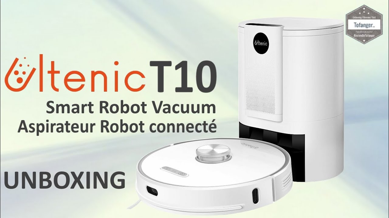 Ultenic T10 Robot Aspirateur Laveur avec Station de Vidange Automatique - App Ultenic - Unboxing